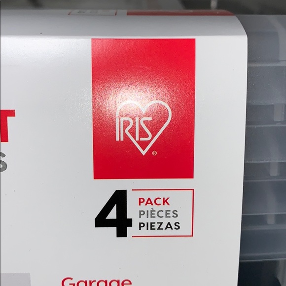 Iris Buckle-up Storage Set, 4-Pack, 12.9 Qt Each - Picture 3 of 12